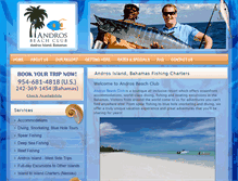 Tablet Screenshot of androsbahamasfishing.com